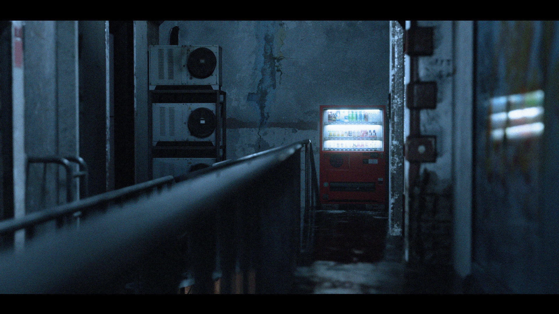 Cyberpunk Abandoned Street 3D model_3