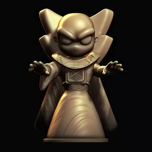 Uatu  The Watcher  What if 3D print model_0