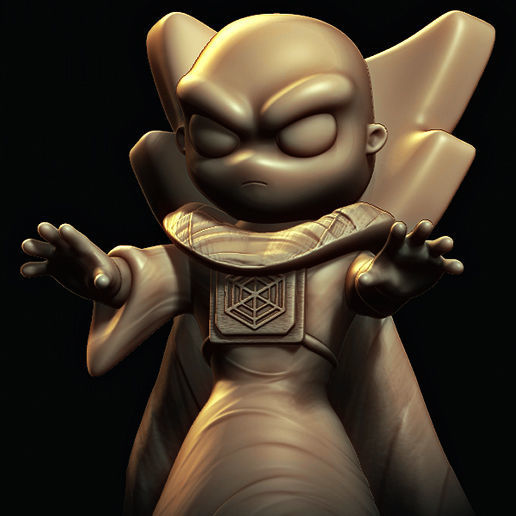 Uatu  The Watcher  What if 3D print model_1