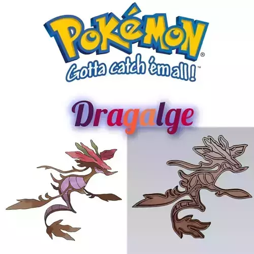 Amazing Pokemon Dragalge Cutter Stamp Cake Decorating 