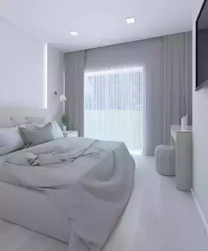 Uniquely beautiful bedroom