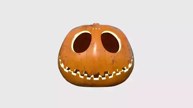 Pumpkin Head 05 SciFi - Jack O Mask - Character Design