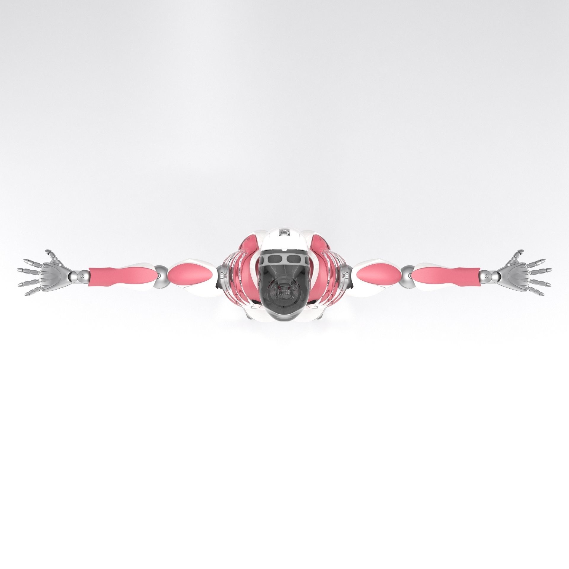 Female Android 3D model_8