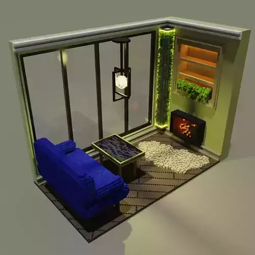 Voxel Balcony