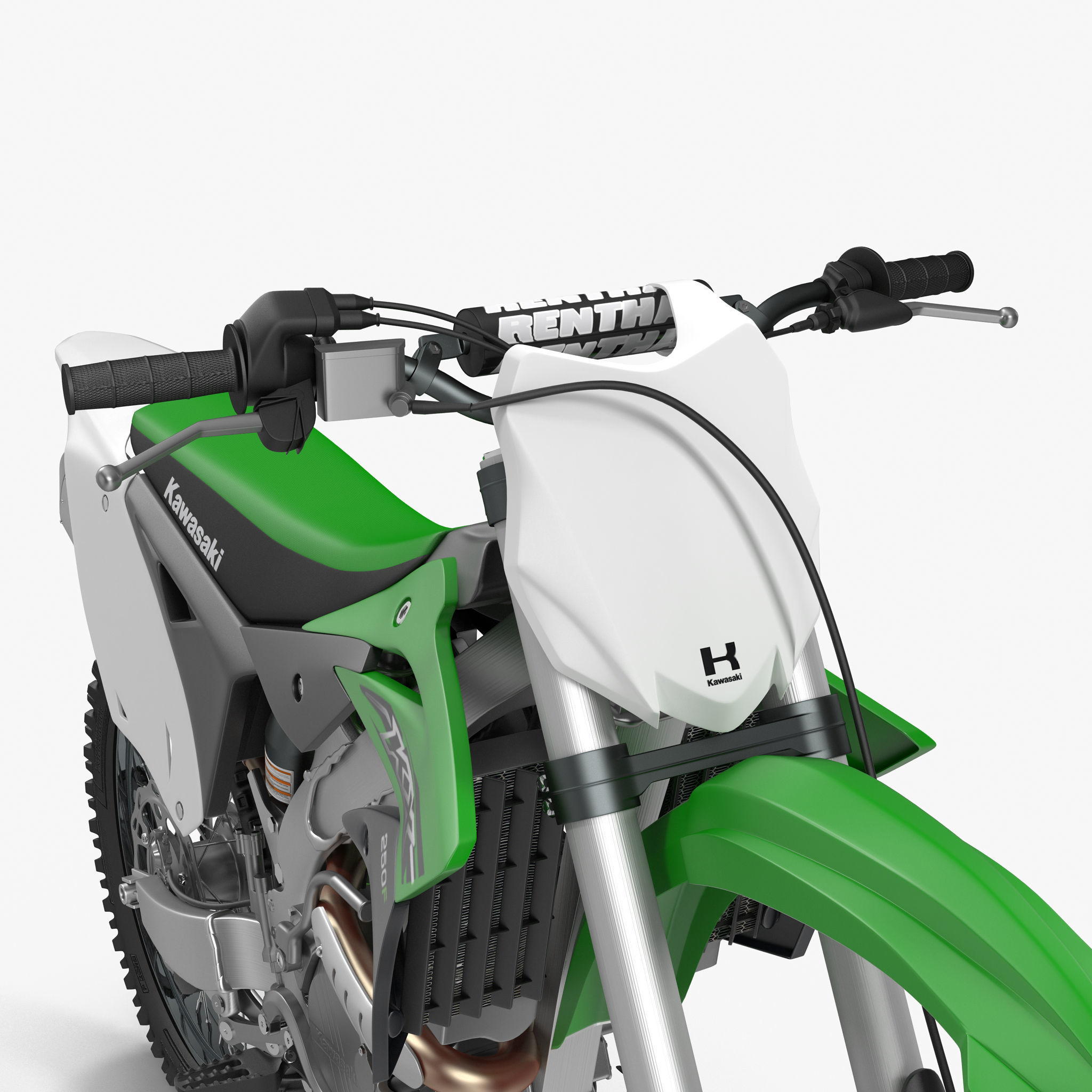 KAWASAKI KX250F 3D model_17