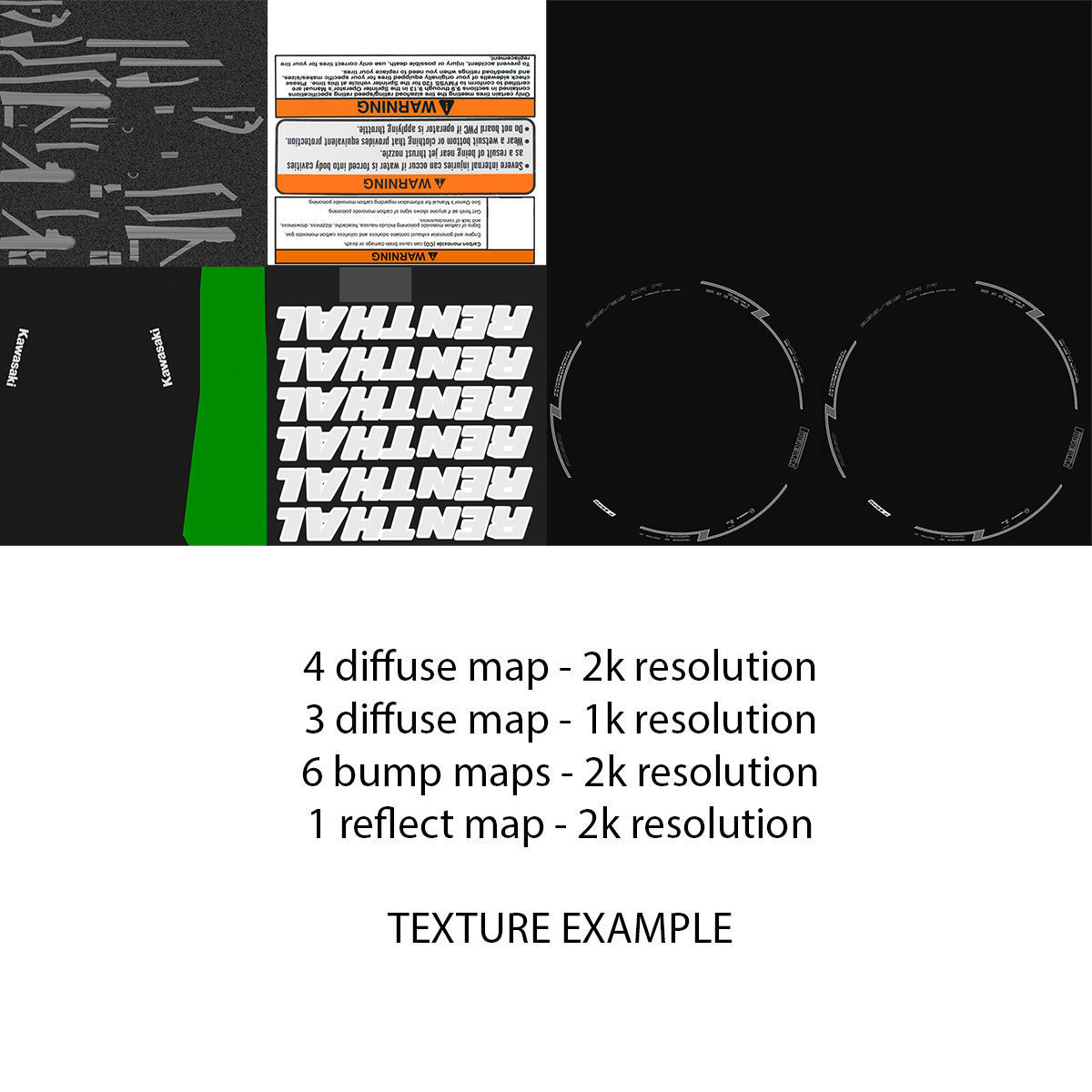 KAWASAKI KX250F 3D model_7