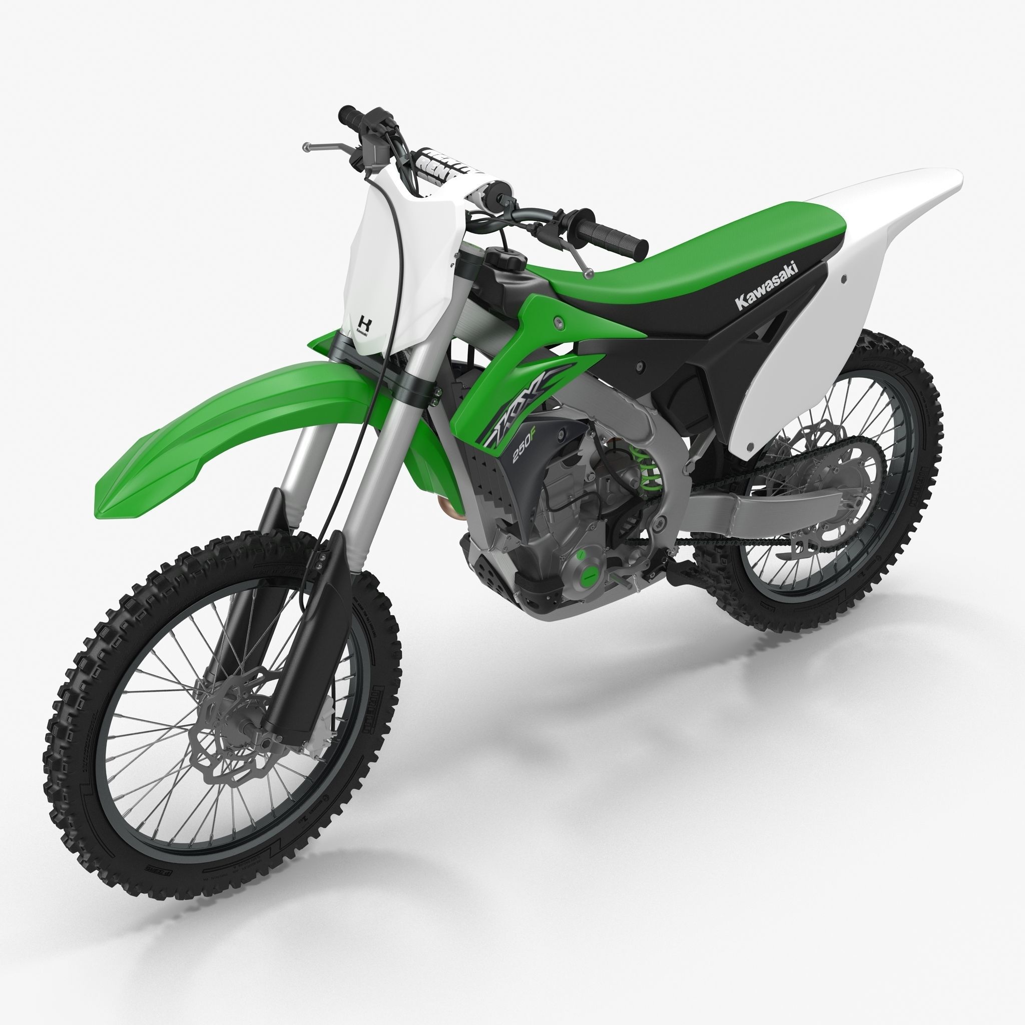 KAWASAKI KX250F 3D model_9
