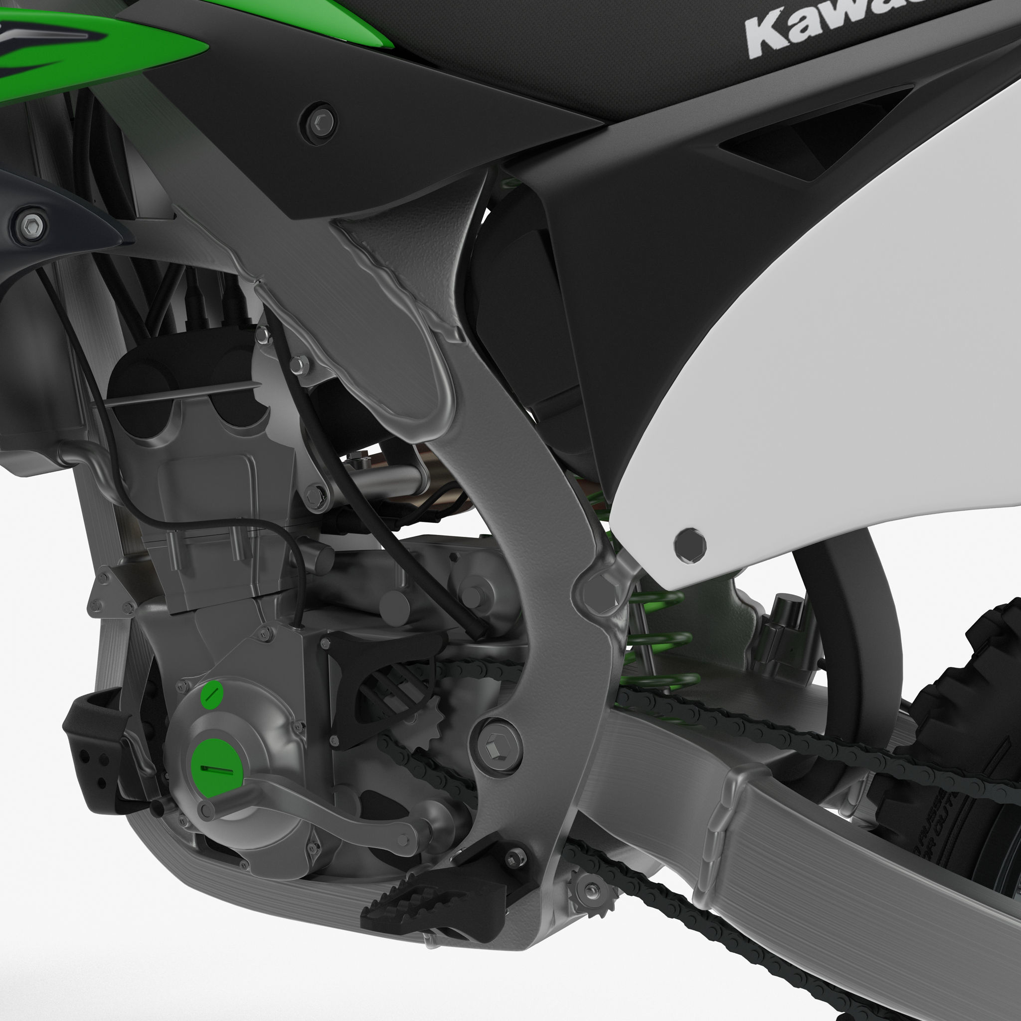 KAWASAKI KX250F 3D model_13