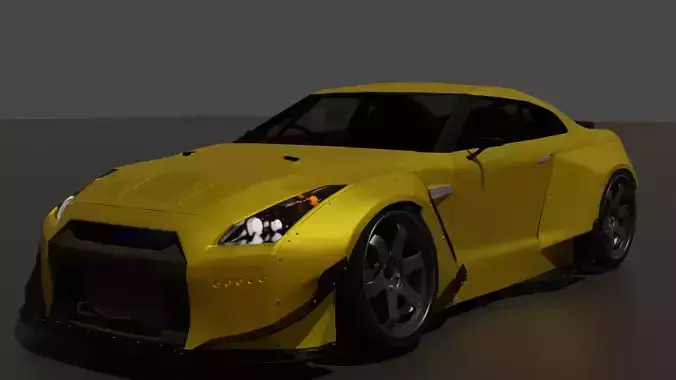 Nissan gtr r35 drift