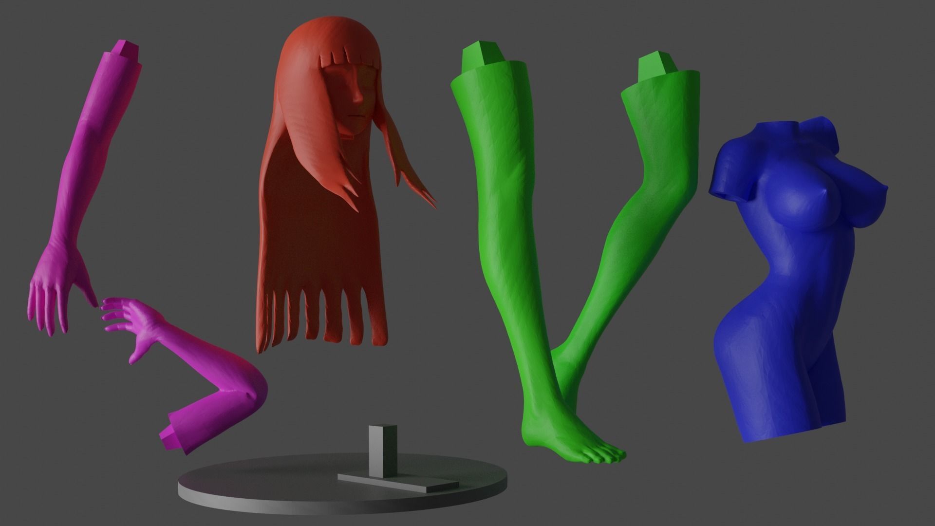 Hinata Uzumaki 3D print model_8