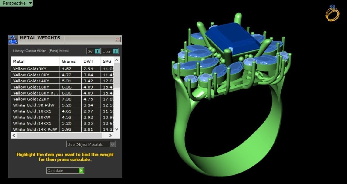 marquise diamond ring 01 3D print model_14