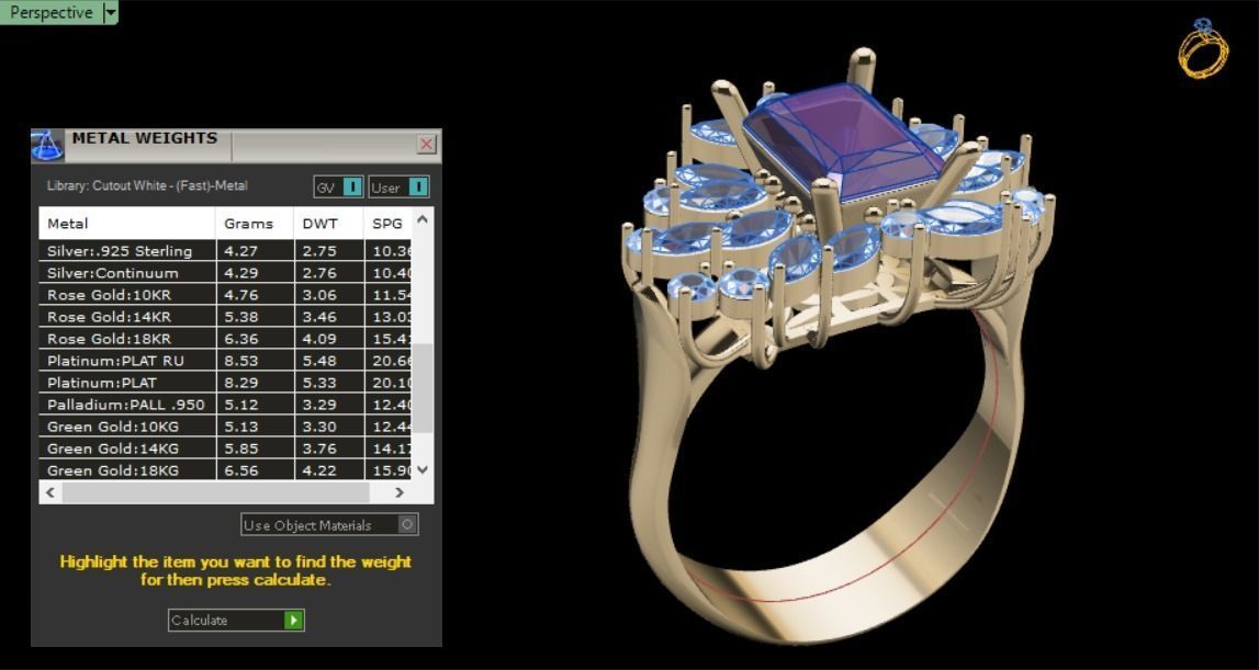 marquise diamond ring 01 3D print model_15