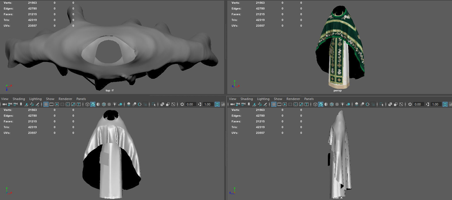 ORTODOX CHURCH PRIEST CLOTHING 3D model_16