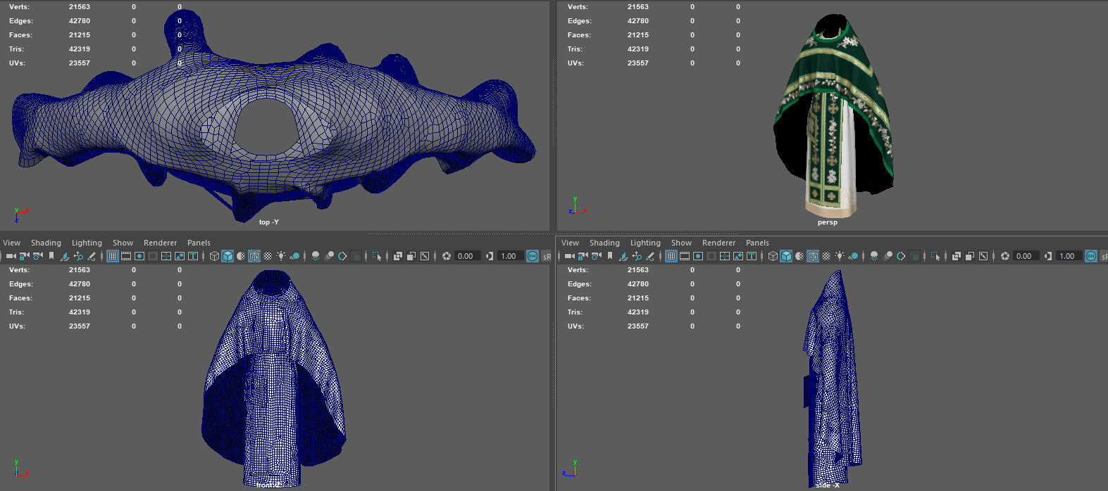 ORTODOX CHURCH PRIEST CLOTHING 3D model_17