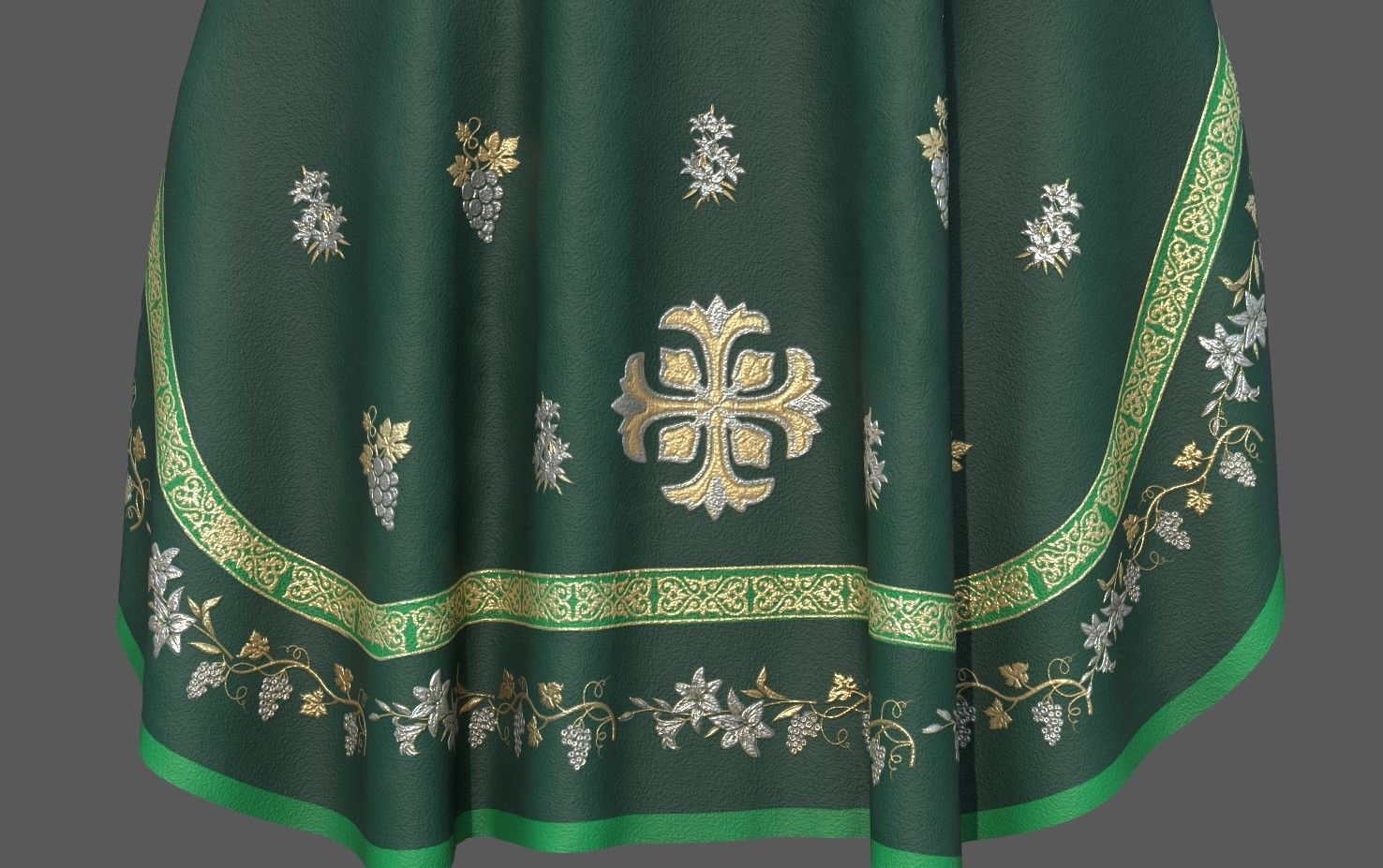 ORTODOX CHURCH PRIEST CLOTHING 3D model_8