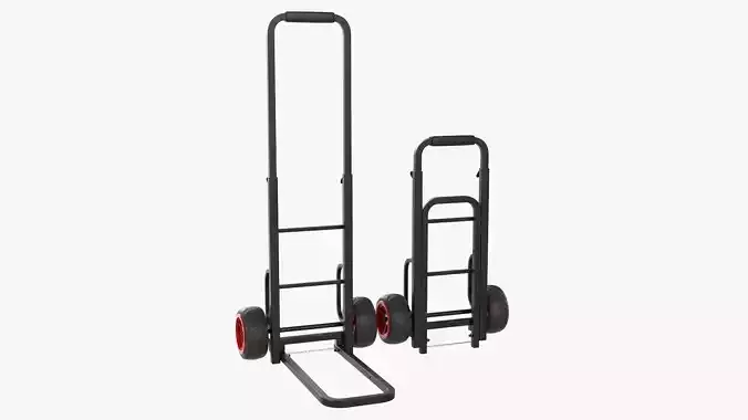 Transporting cart foldable