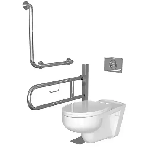 Toilet for people with disabilities