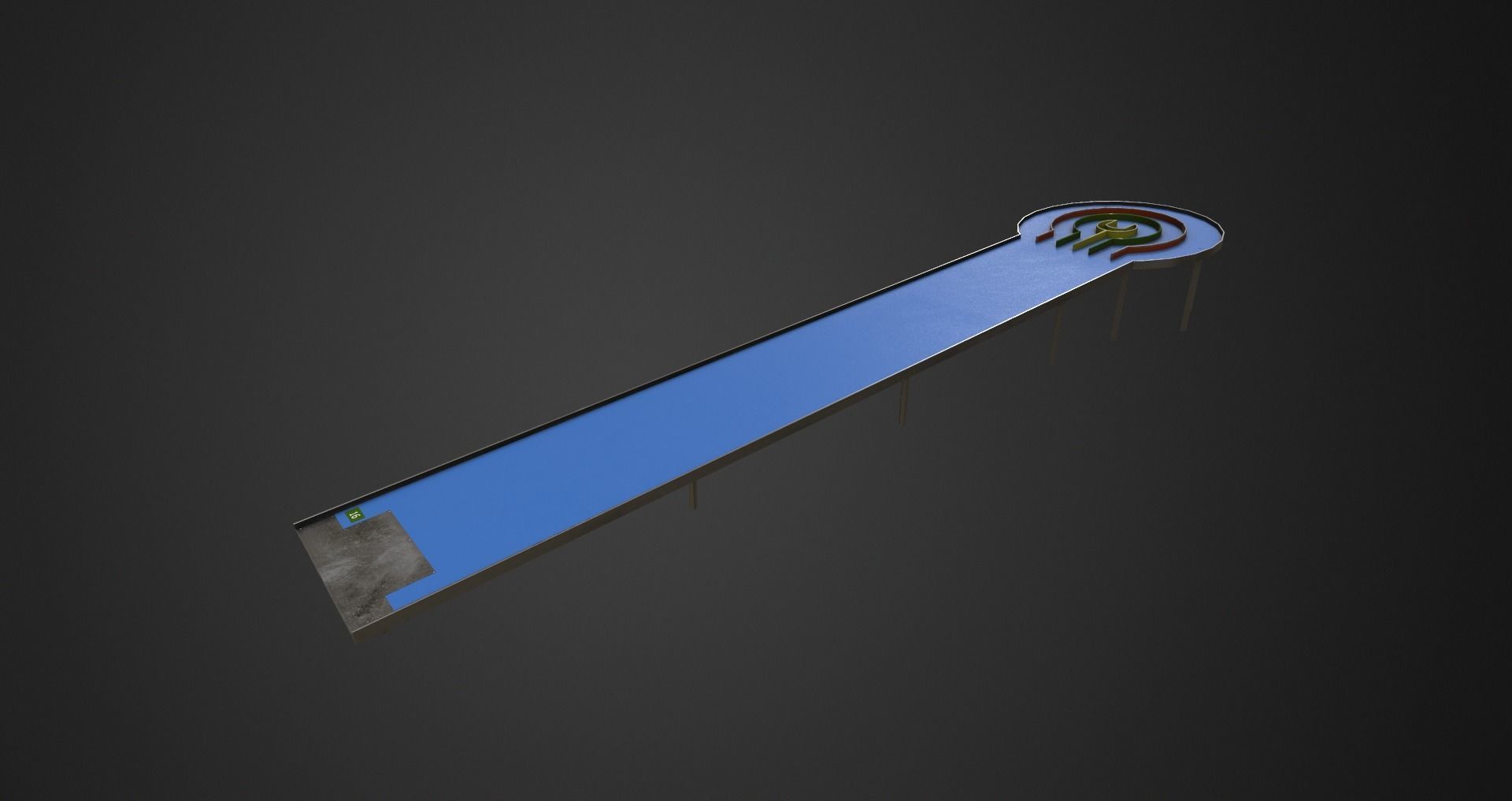 Low-Poly Minigolf Pack Low-poly 3D model_40