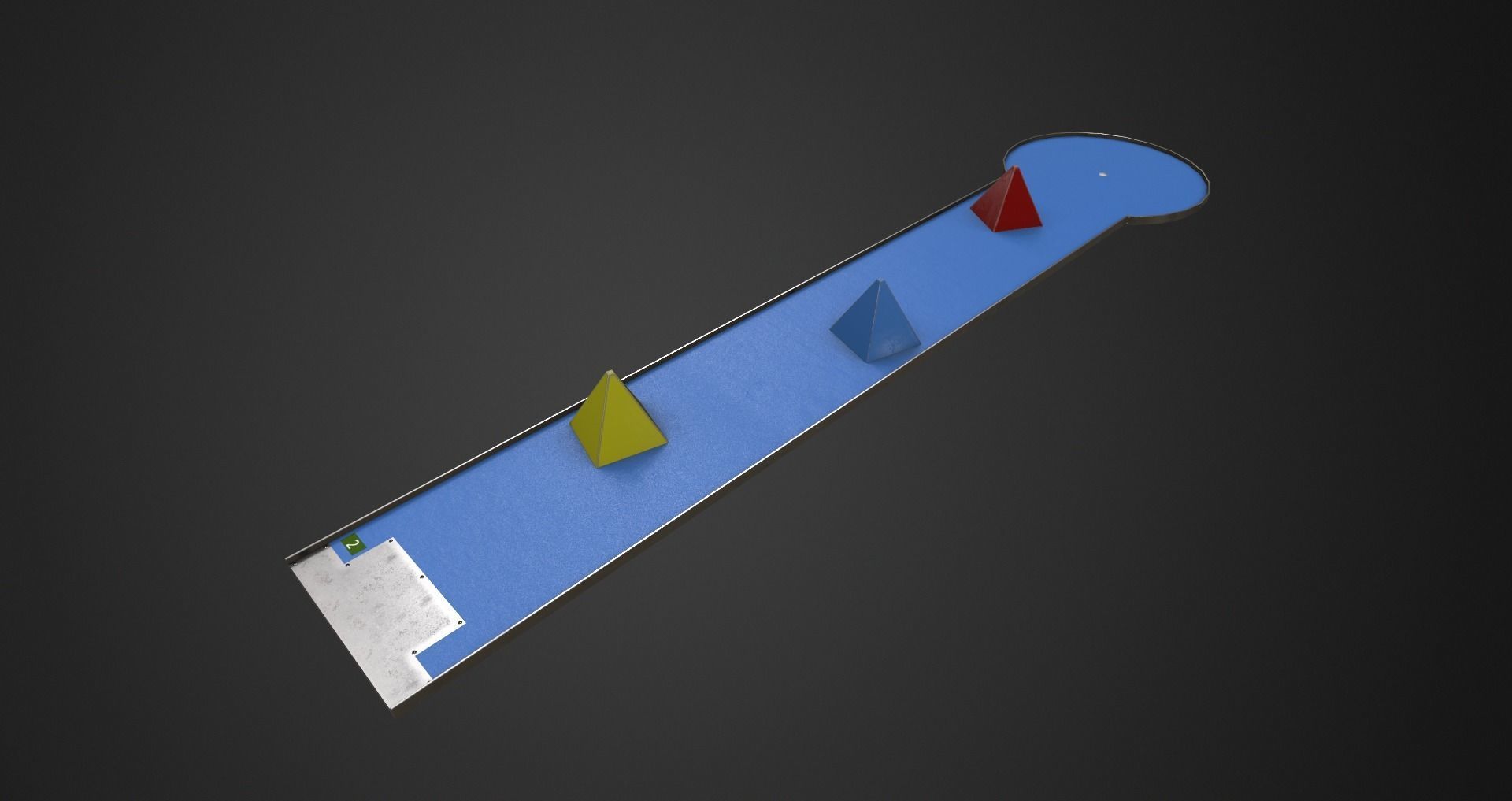 Low-Poly Minigolf Pack Low-poly 3D model_12