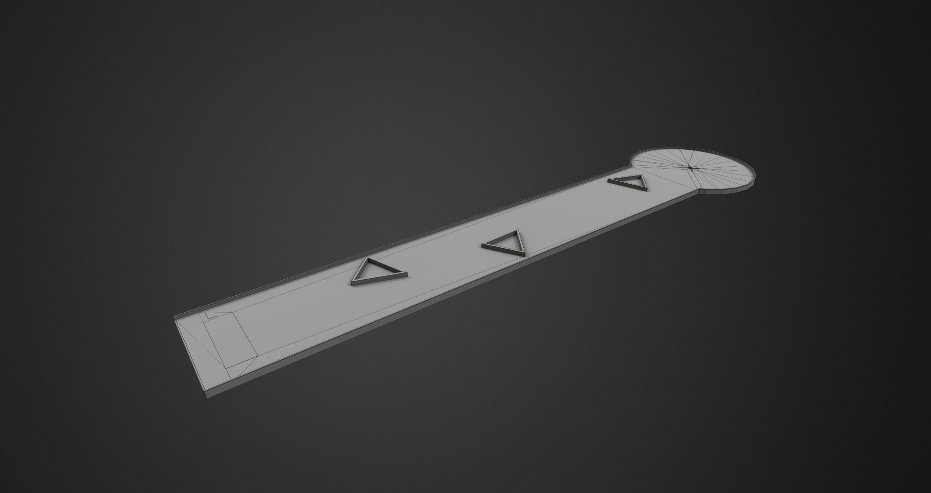 Low-Poly Minigolf Pack Low-poly 3D model_31