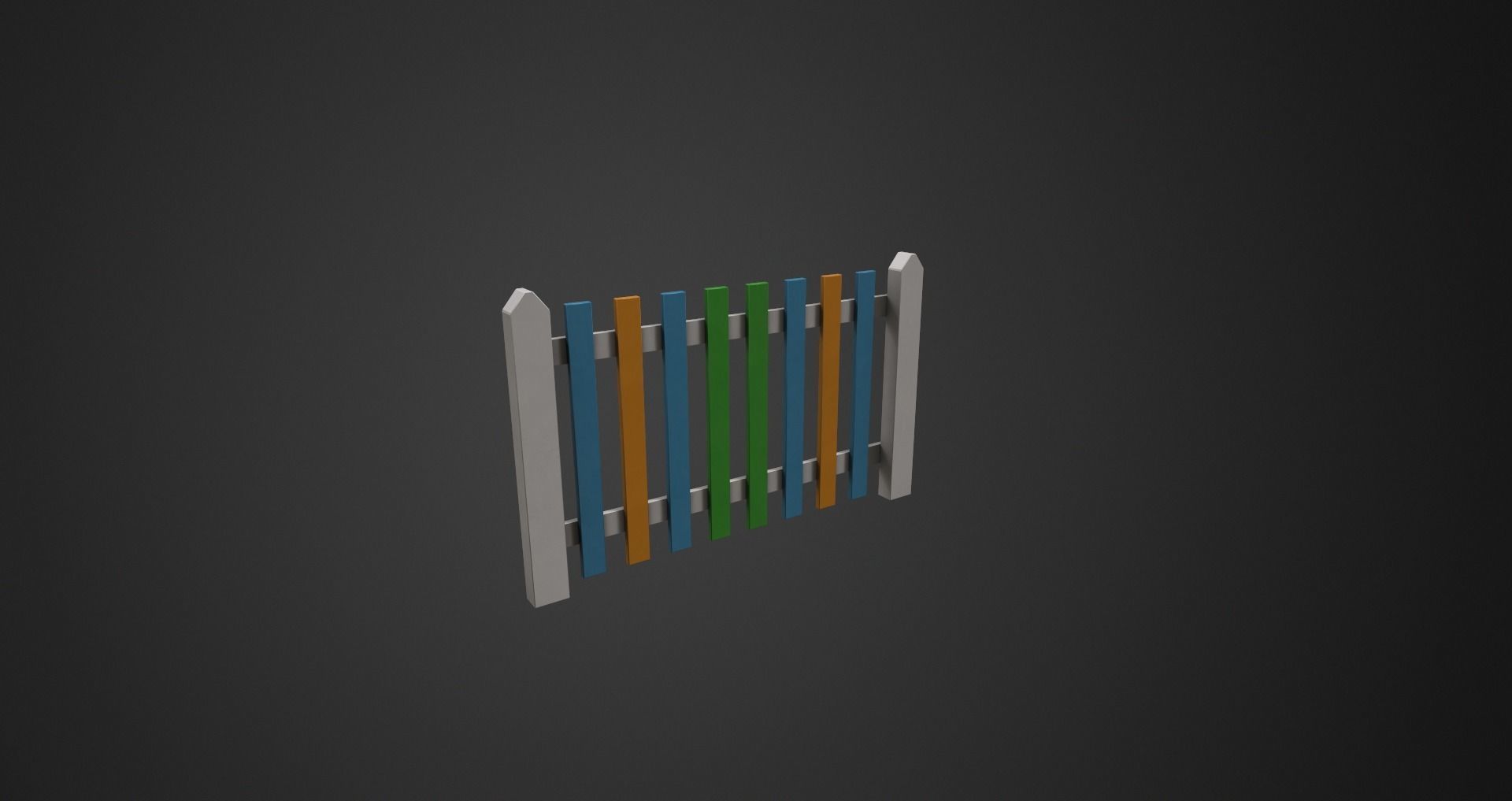 Low-Poly Minigolf Pack Low-poly 3D model_8