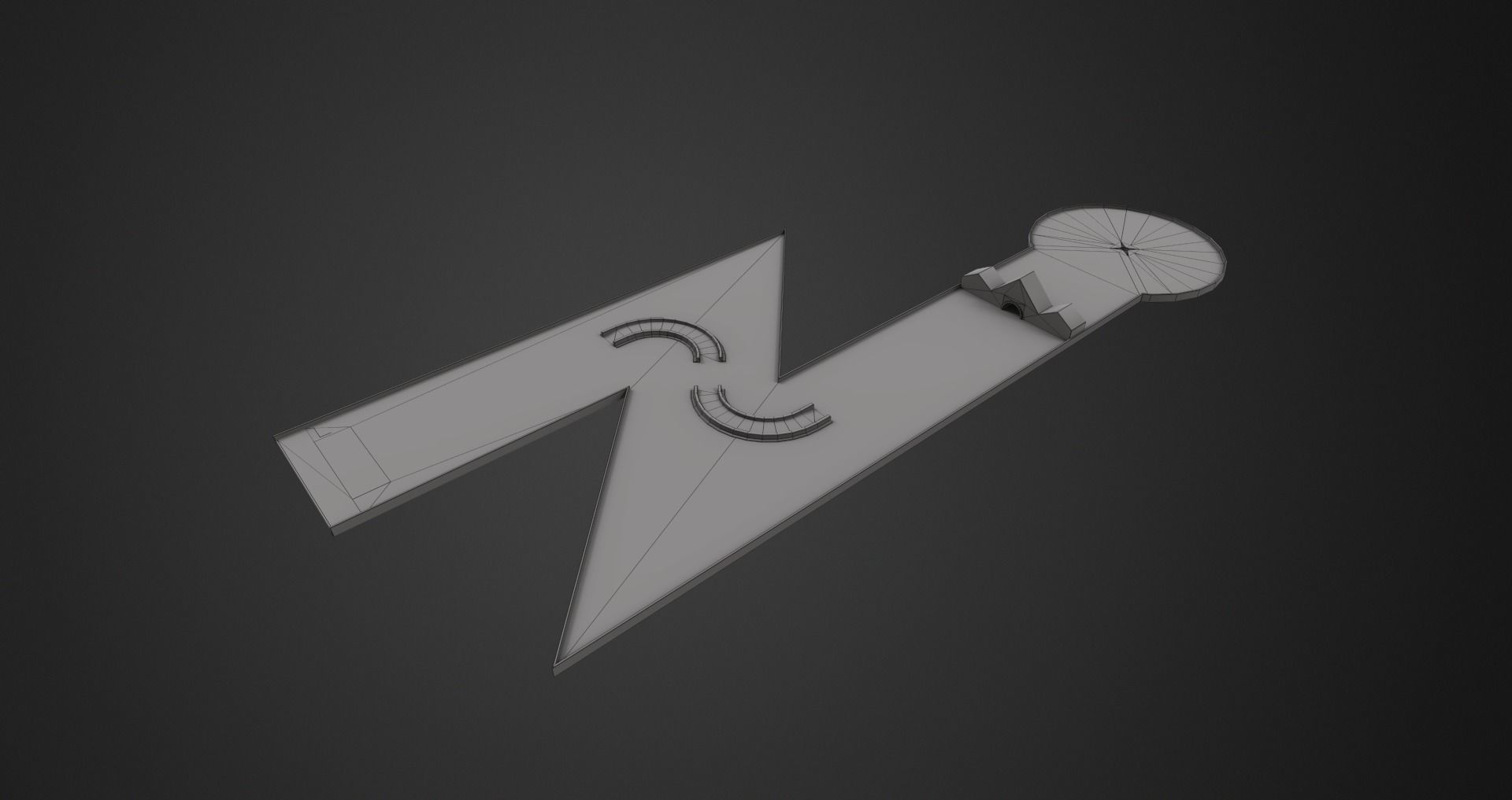 Low-Poly Minigolf Pack Low-poly 3D model_33