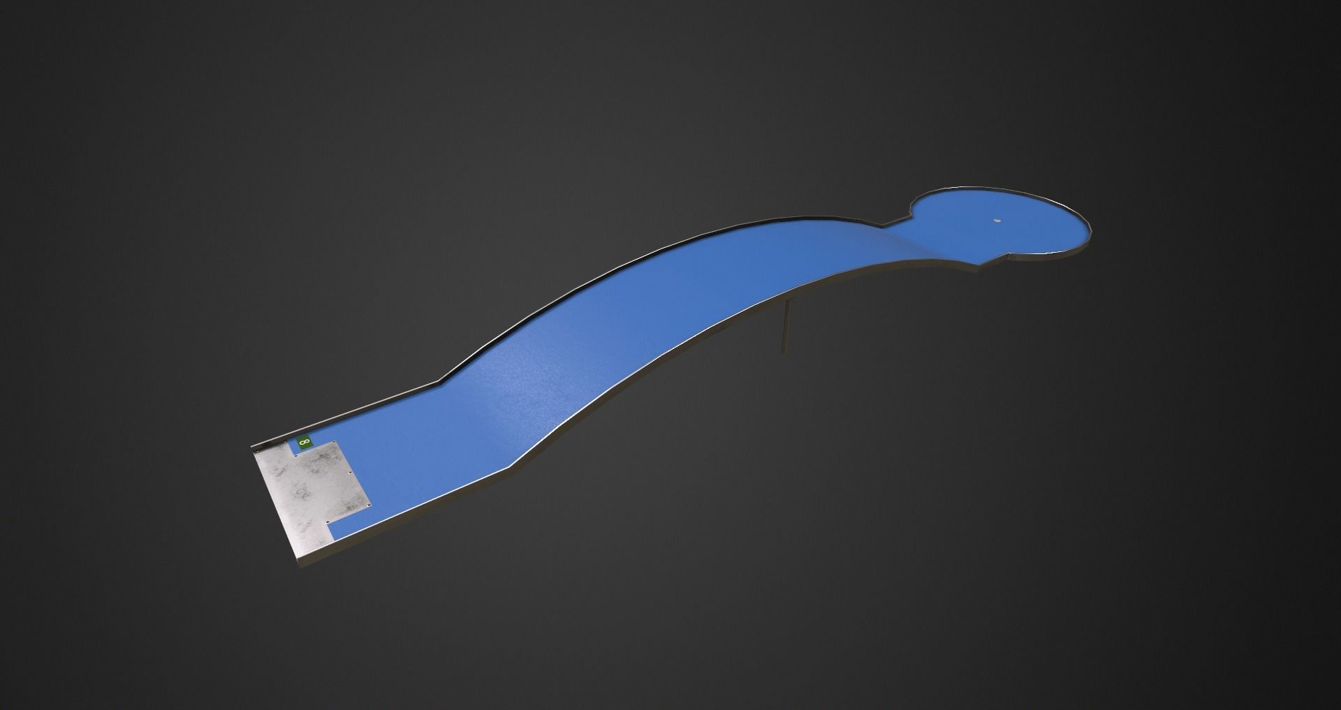 Low-Poly Minigolf Pack Low-poly 3D model_24