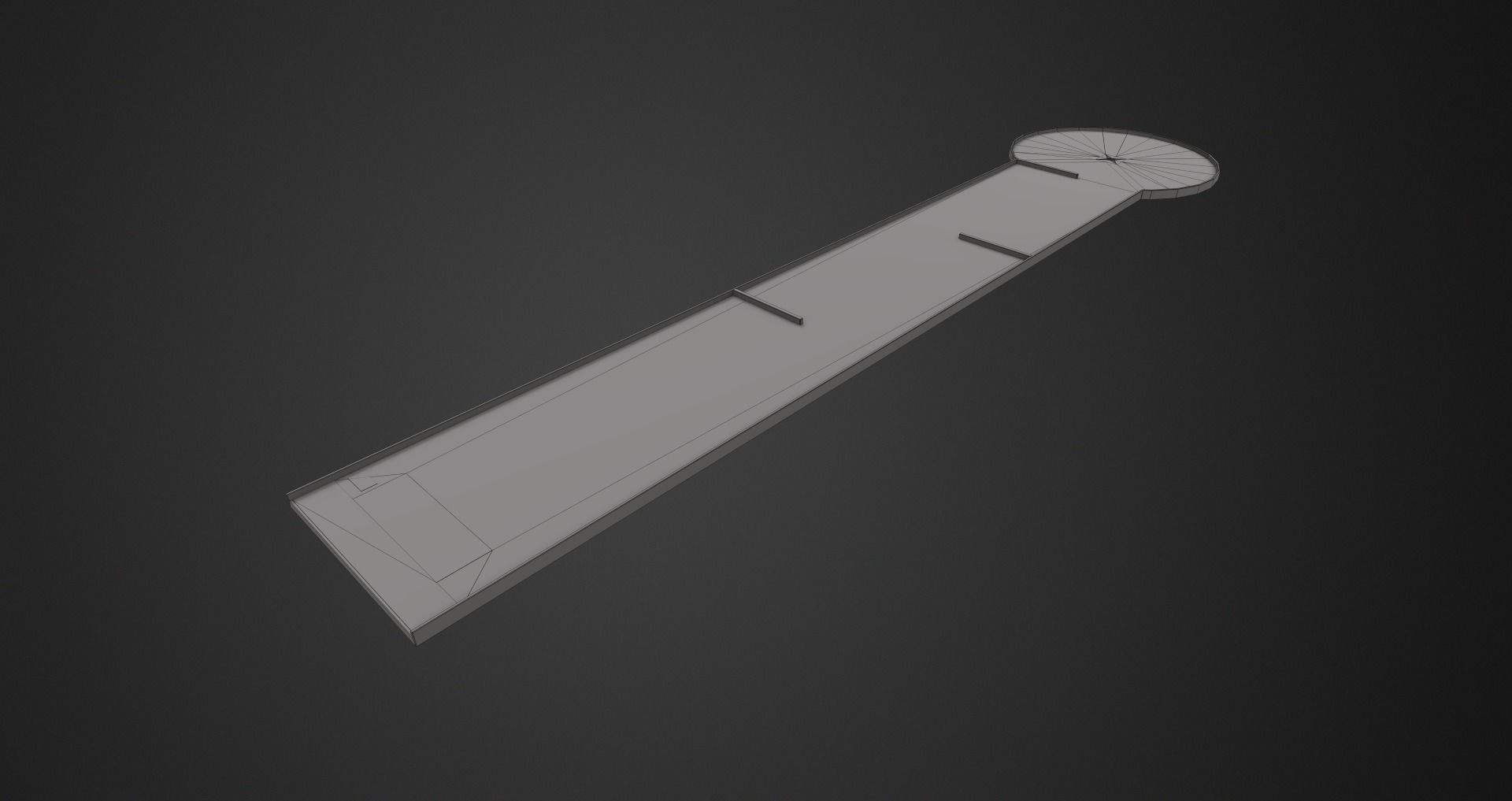 Low-Poly Minigolf Pack Low-poly 3D model_15