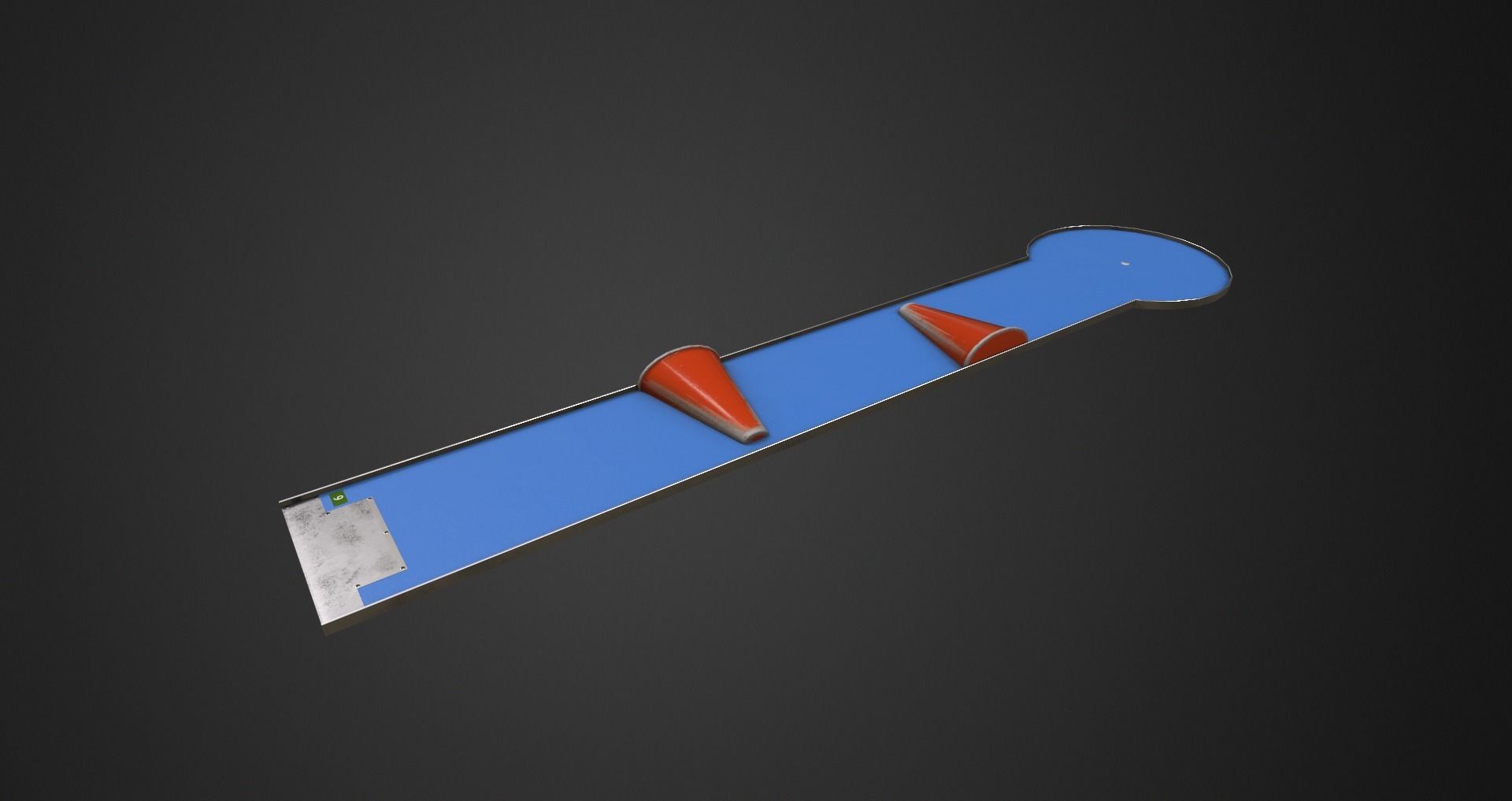 Low-Poly Minigolf Pack Low-poly 3D model_26