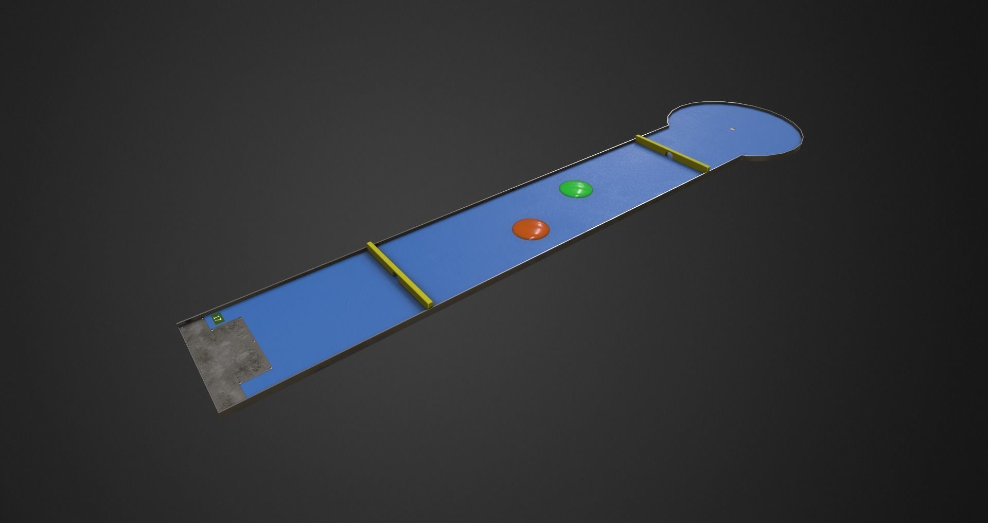 Low-Poly Minigolf Pack Low-poly 3D model_42