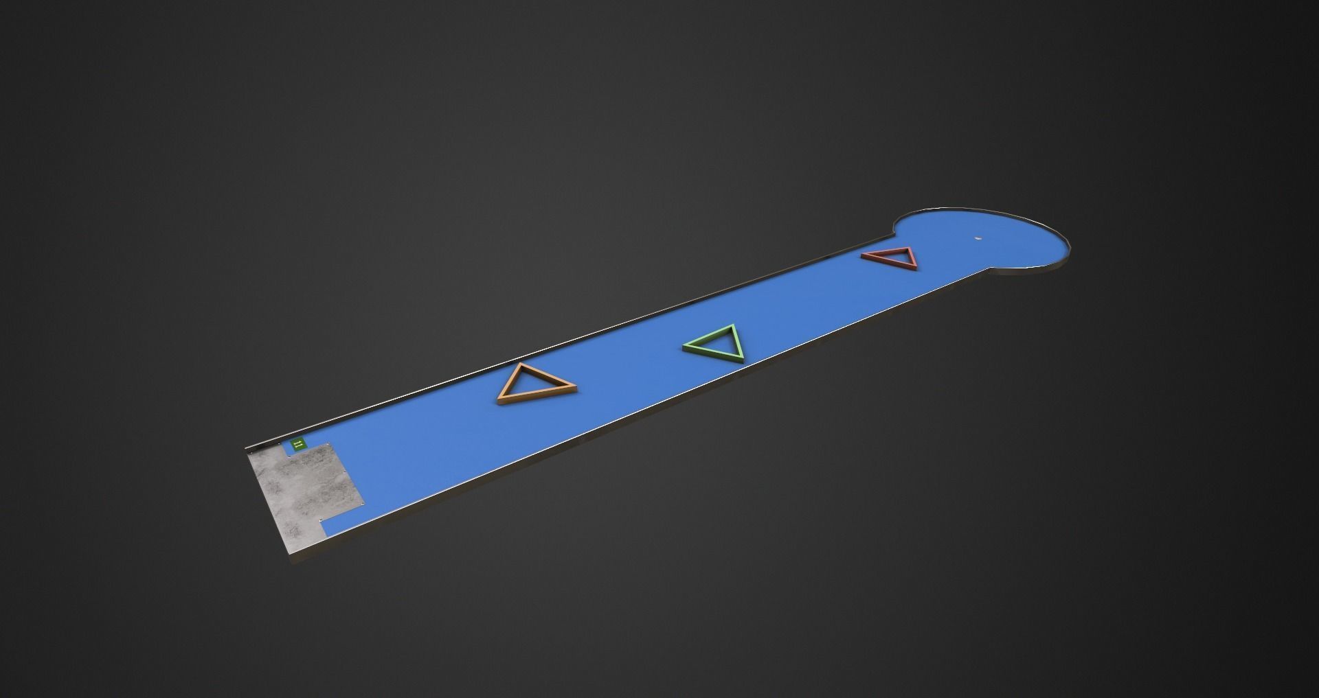 Low-Poly Minigolf Pack Low-poly 3D model_30