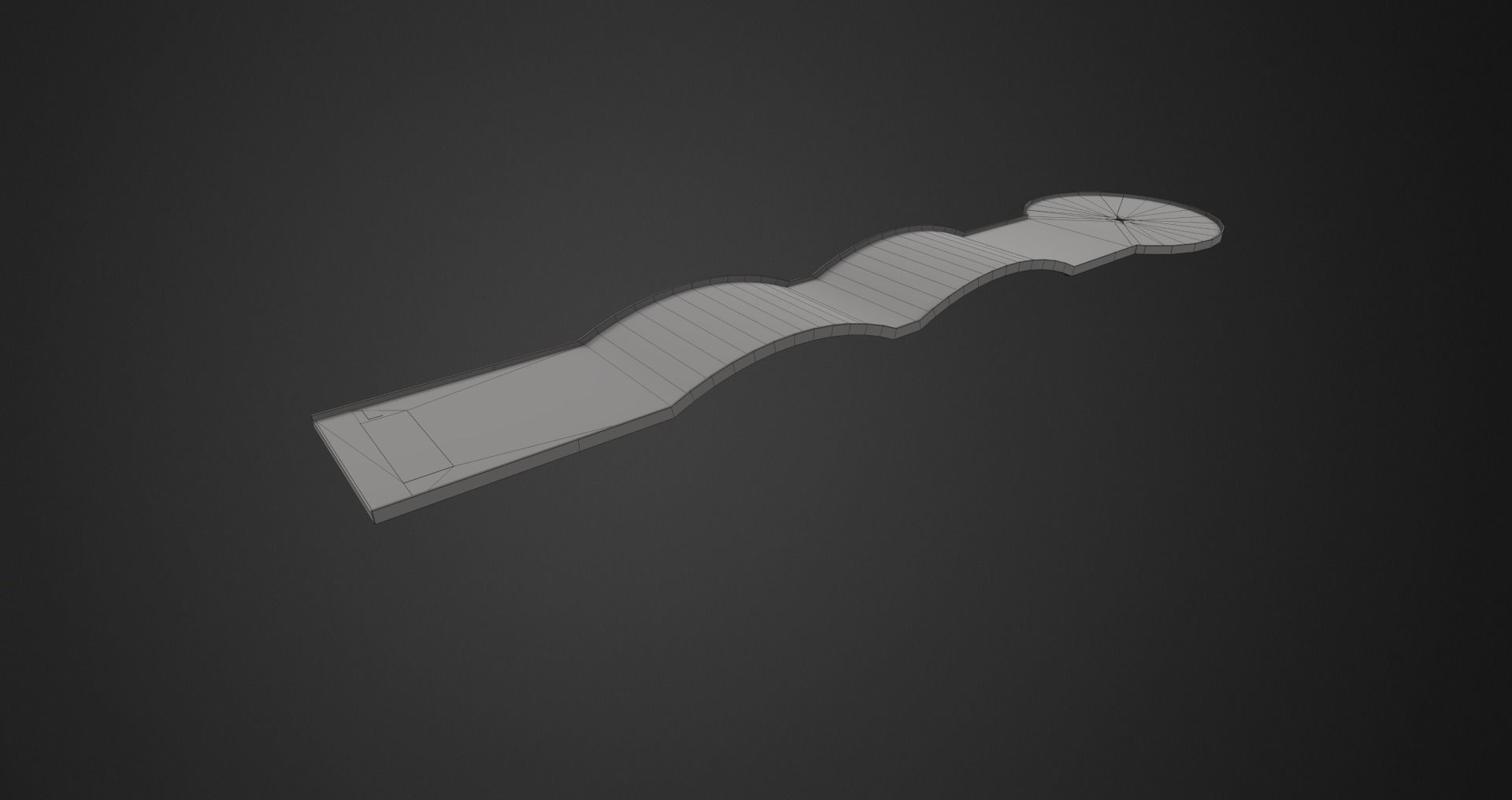 Low-Poly Minigolf Pack Low-poly 3D model_17