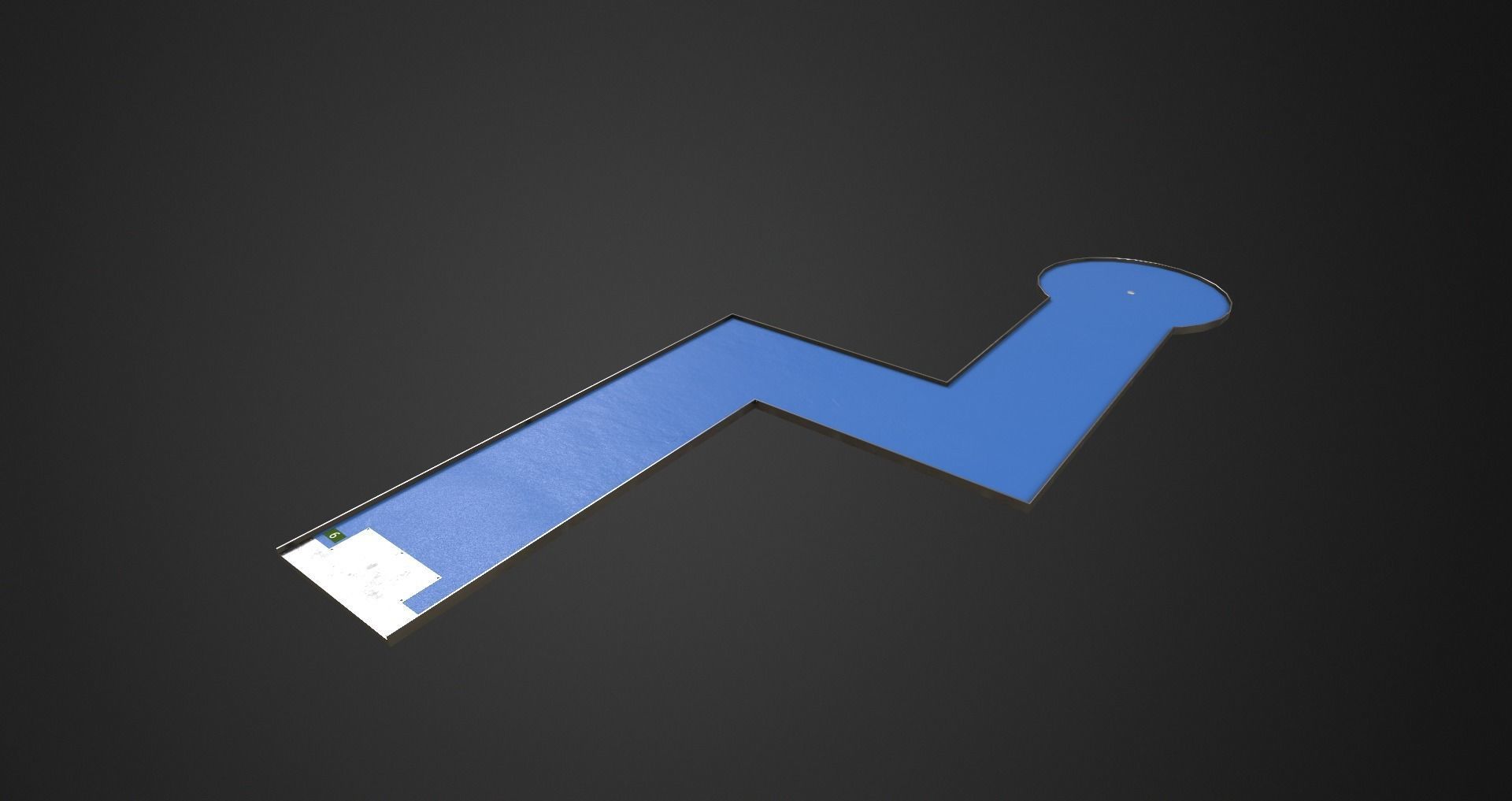 Low-Poly Minigolf Pack Low-poly 3D model_20