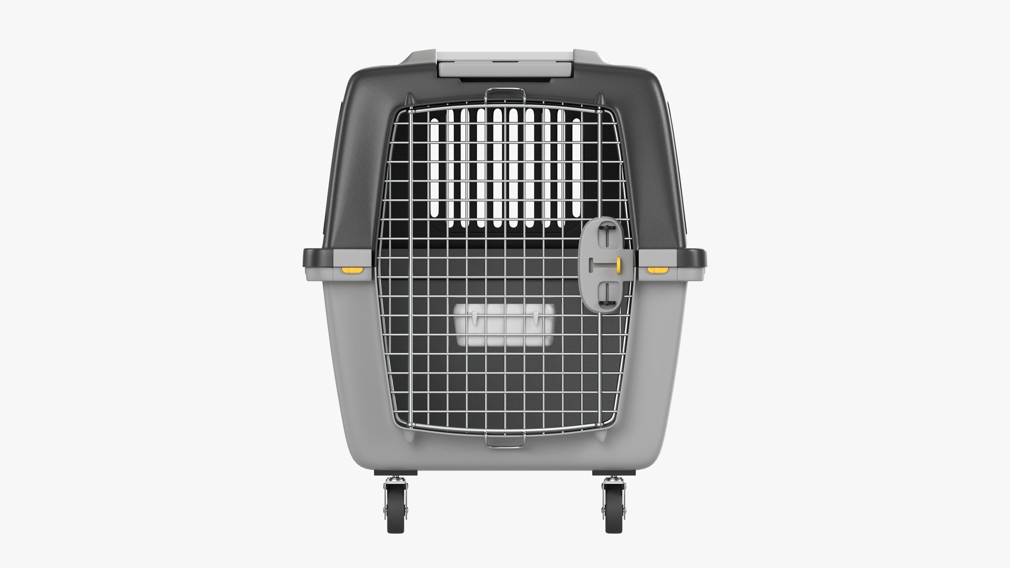 Large travel pet carrier 3D model_4