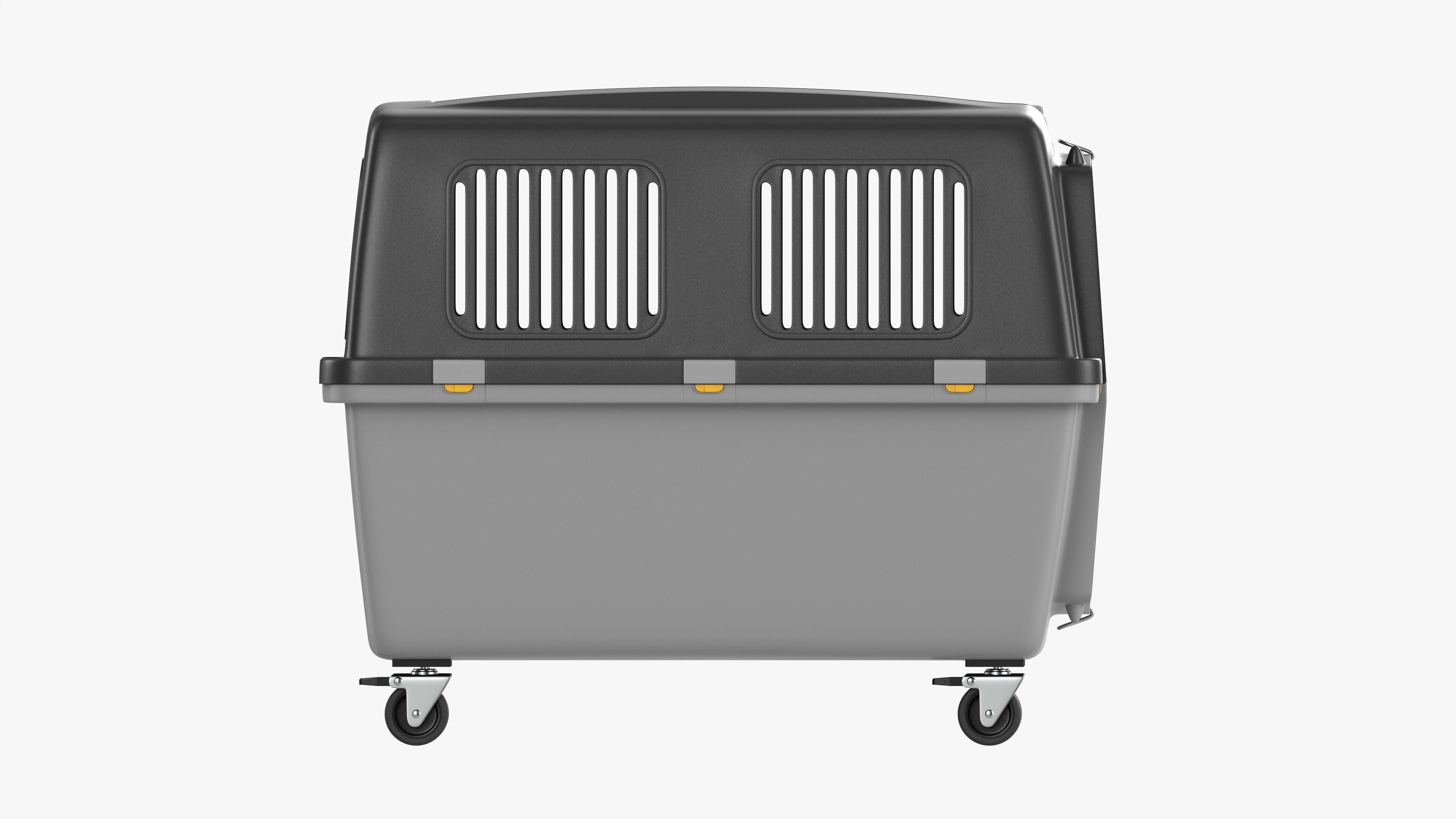 Large travel pet carrier 3D model_5