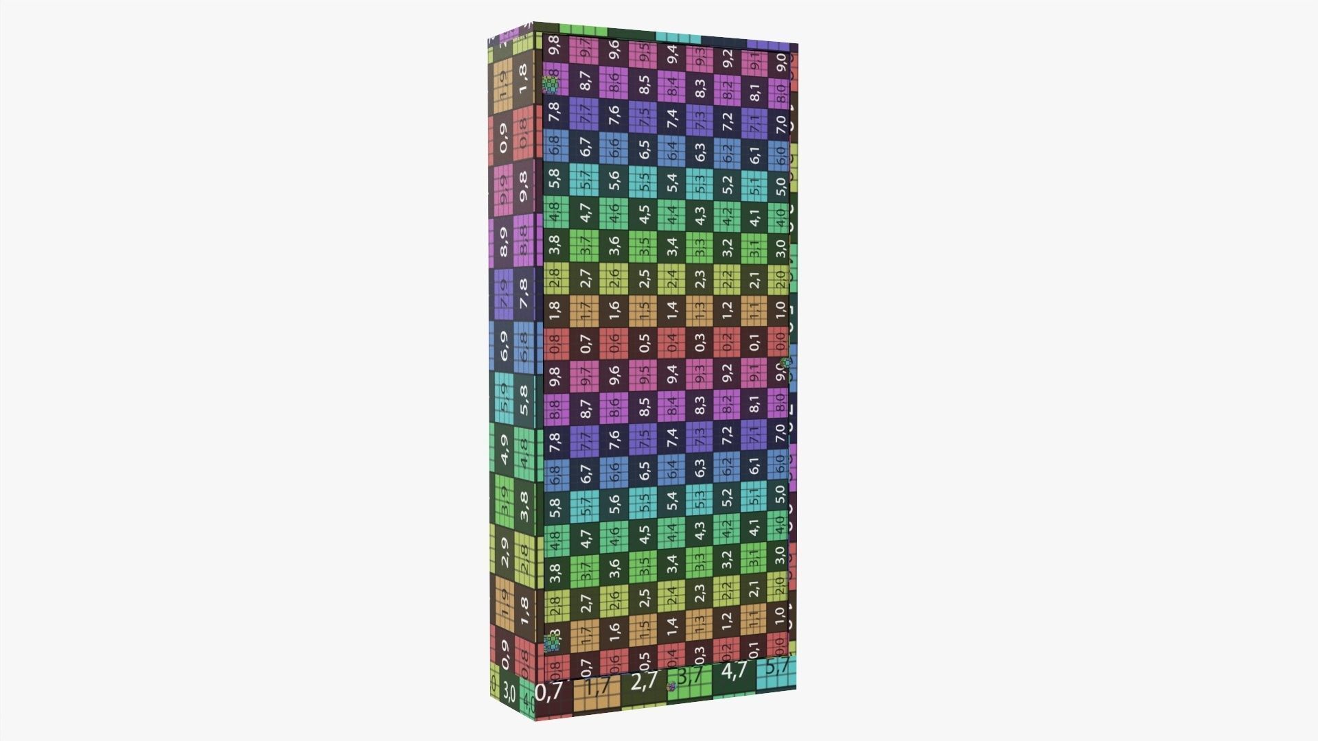 Guitar display cabinet with dreadnought guitar 3D model_21