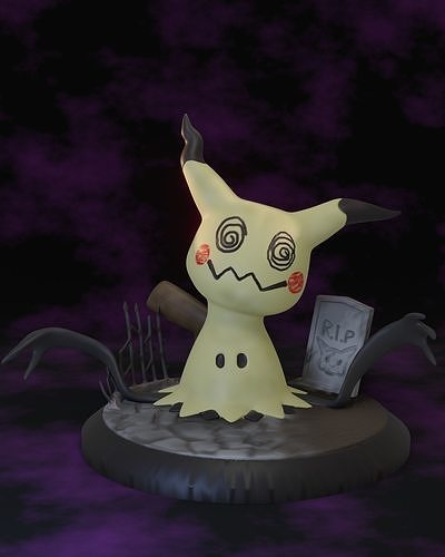 Pokemon Mimikyu 3D print model