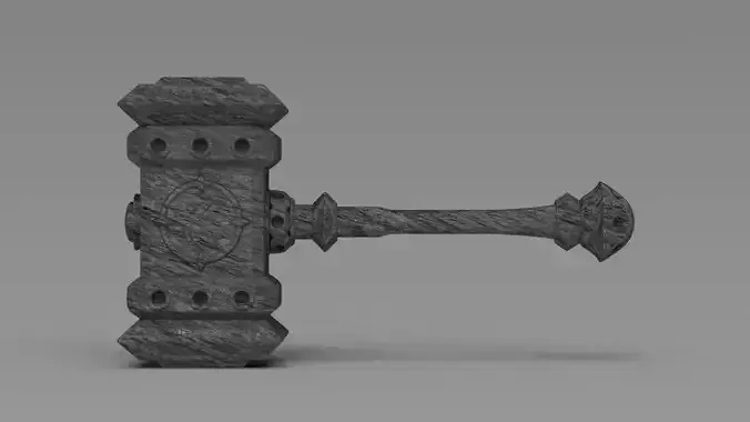 Doomhammer from Warcraft game