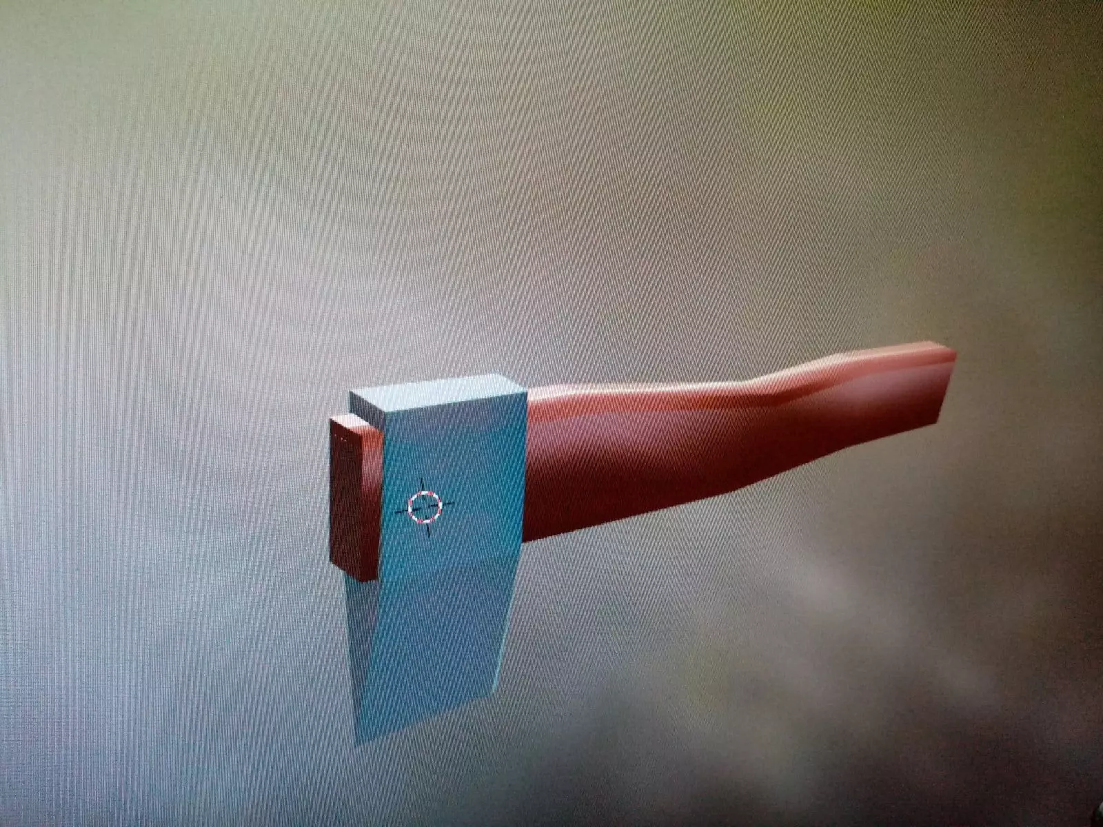 axe28 axe Low-poly 3D model_0