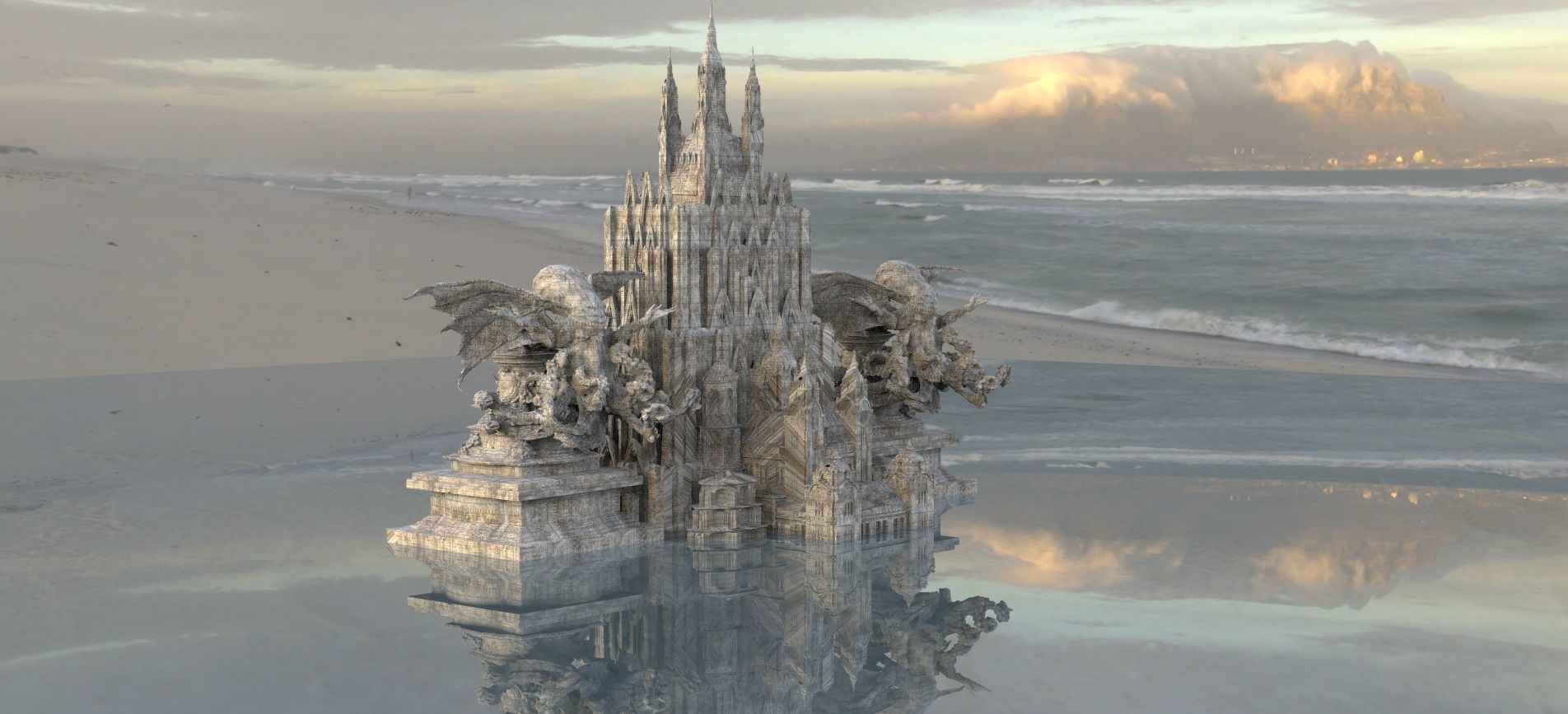 Temple of the Deep Cthulhu 1 3D model_4