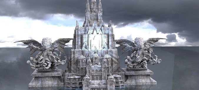 Temple of the Deep Cthulhu 2 3D model 3D model