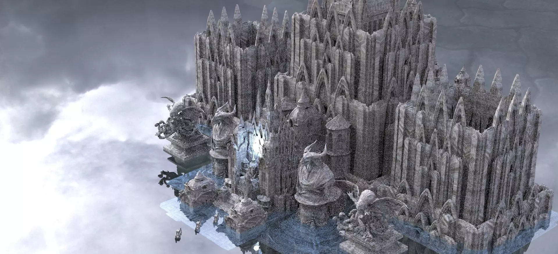 Cthulhu Sanctuary extended 3D model_0