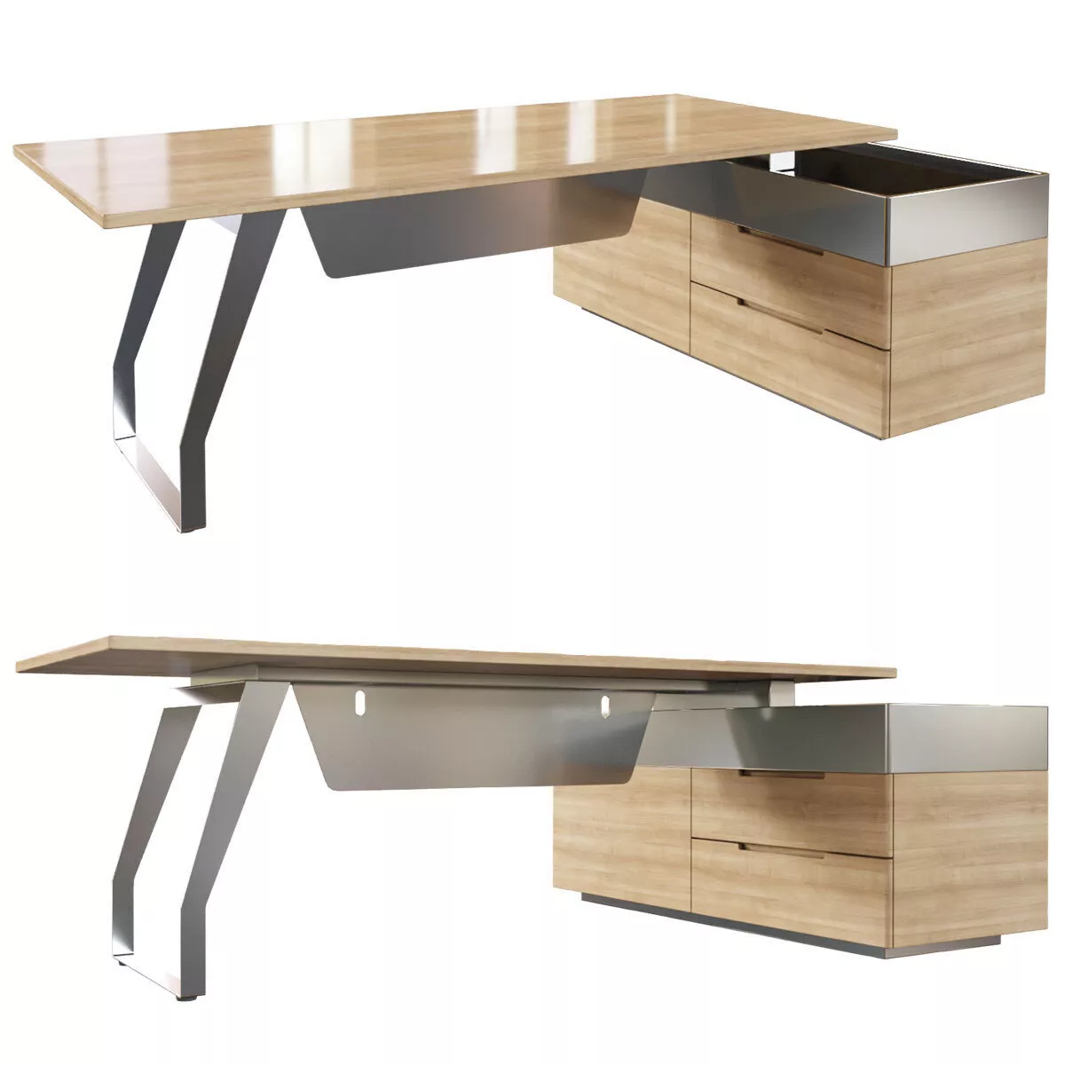 Norden Office Desk 3D model | CGTrader