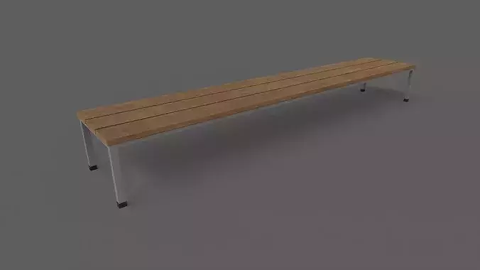 PBR Locker Room Seat Bench 04