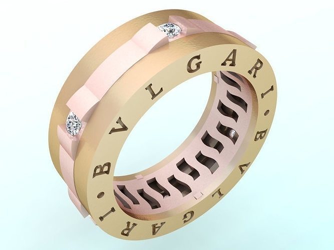 bvlgari ring - N394 3D print model