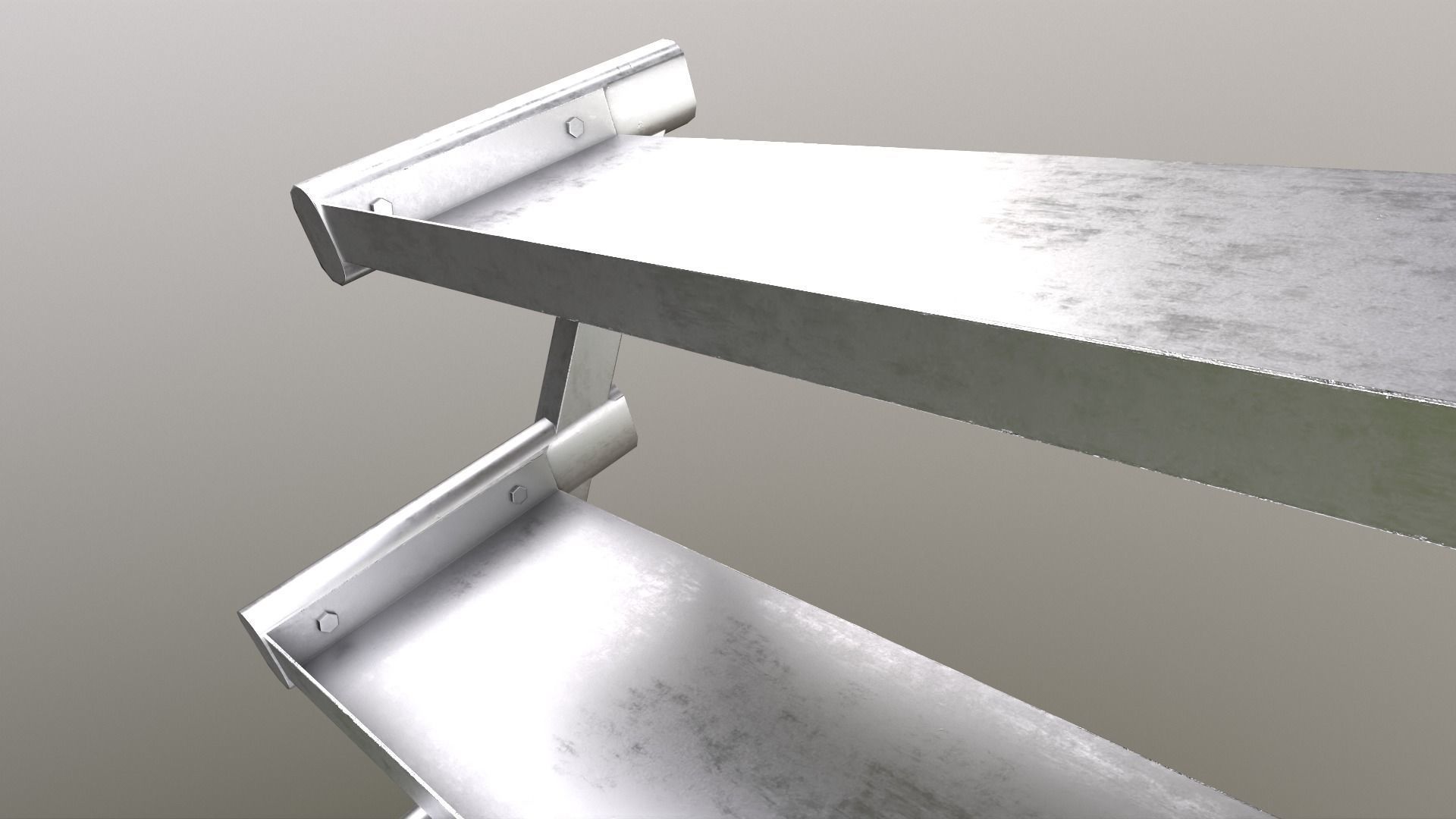 PBR Dumbbell Rack A Low-poly 3D model_13