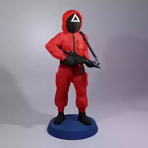 Squid Game soldier 