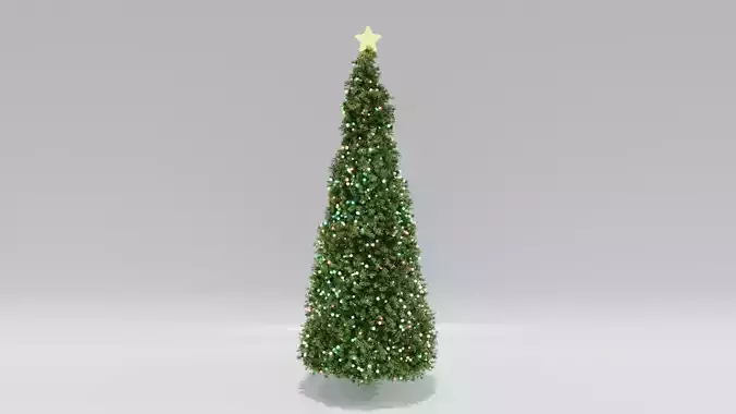 Christmas tree blender 3D model