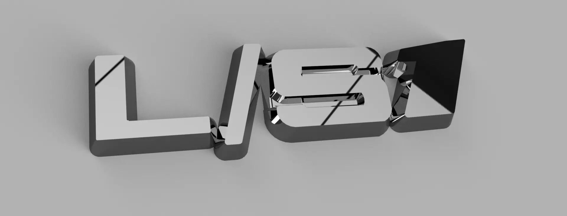 LS1 Commodore Badge 3D print model_0