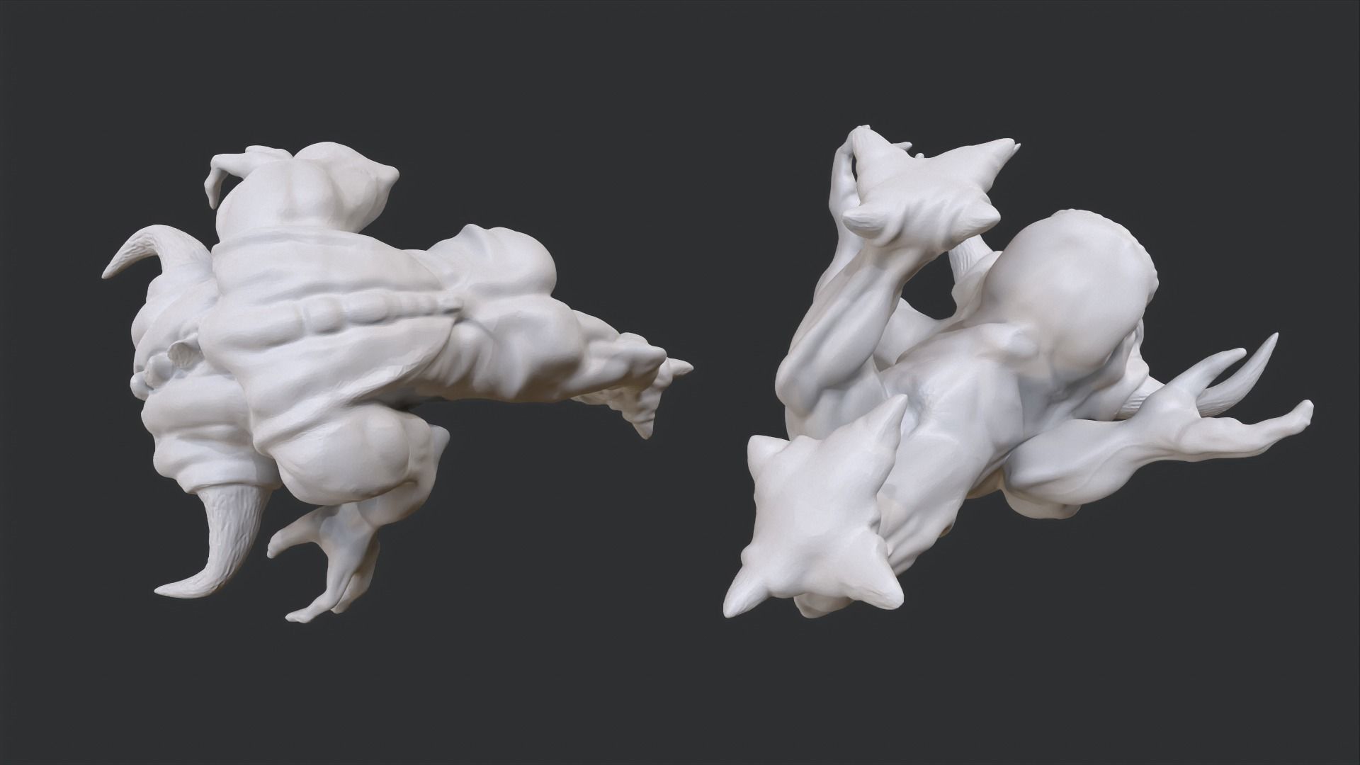 Doom Pinky Demon Print Model 3D print model_2